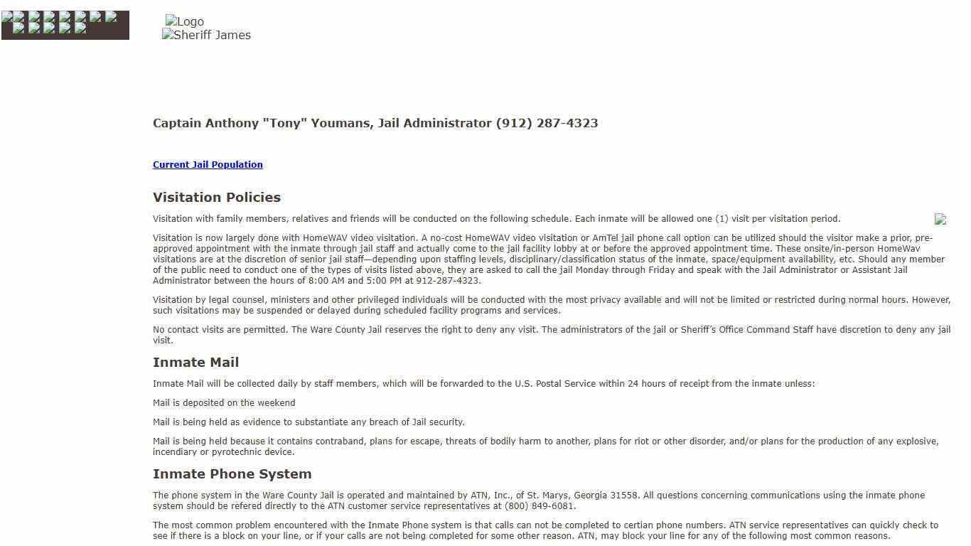 Ware County, Ga. Sheriff's Office